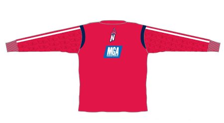 Norwood Warm Up Top Back